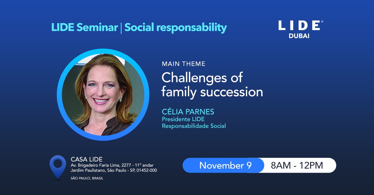 Event - LIDE Seminar | Social responsability