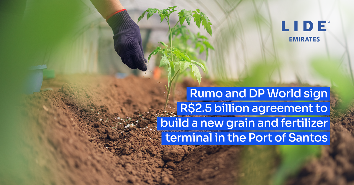 Rumo and DP World sign R$2.5 billion deal to build cutting-edge terminal at Port of Santos
